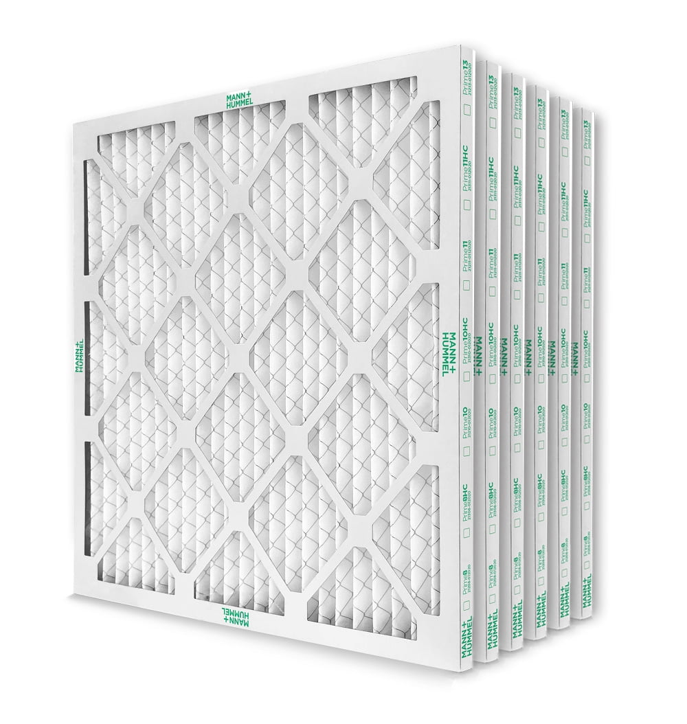18X18X1 MERV 8 Pleated AC Furnace Air Filters. 6 Pack