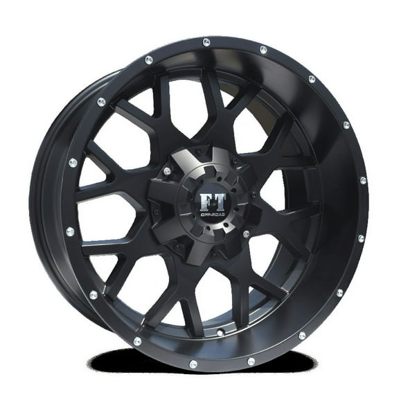 18X9 8-165 Off Road FT#0151 Chrome Wheel -12/125.7