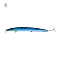 thumbnail image 1 of 18cm/7.09 Plastic Hard Bait Fishing Lure Crankbait for Angling, Long Strip Design, Suitable for the Whole Water Area, 1 of 8