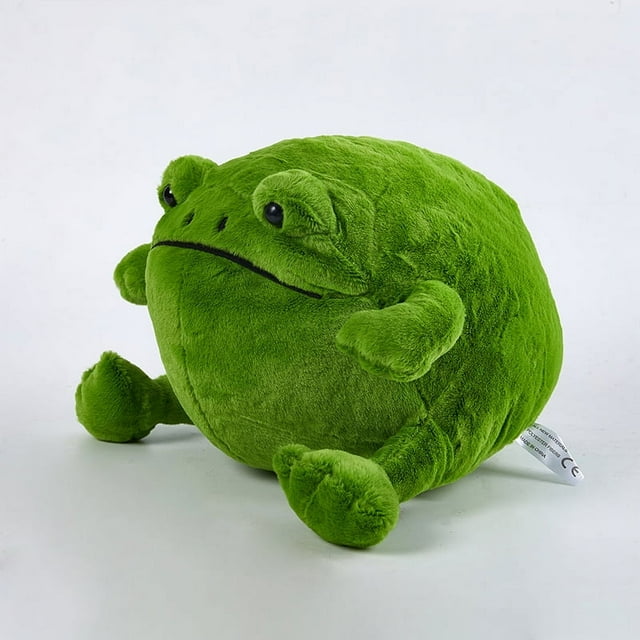 18cm Kawaii Frog Plush Toy Soft Stuffed Animal Doll Lovely Fat Frog