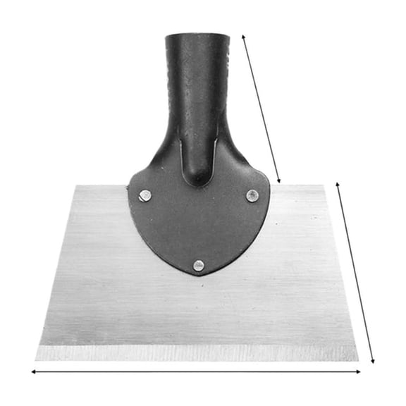 18cm Manganese Steel Cleaning Scraper (Without Handle),Multi-purpose Weeding/Snow Removal Shovel Blade,Applicable to Household,Agricultural,Livestock,Saw,Manure Cleaning