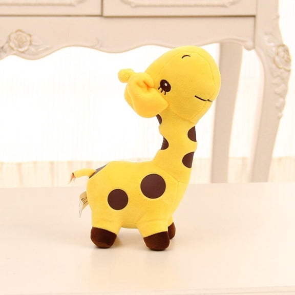 18cm Unisex Gift Plush Giraffe Soft Toy Animal Dear Doll Christmas Birthday Happy Colorful Gifts