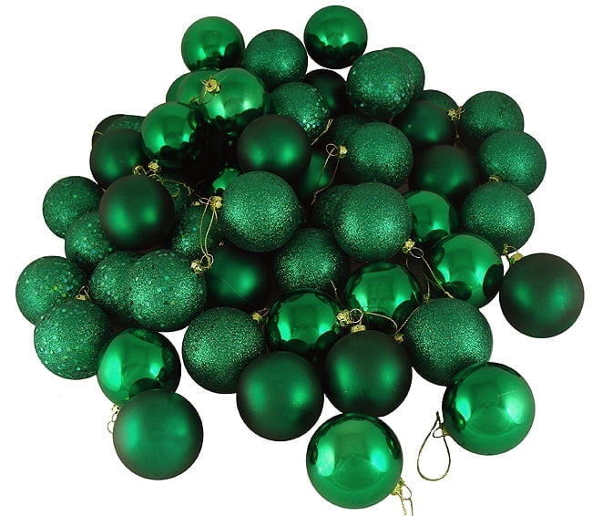 Emerald Green Christmas Ornamentsnull
