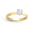 thumbnail image 1 of 18ct Gold Jewelco London 0.25ct Diamond Solitaire Engagement Ring 4mm, 1 of 5