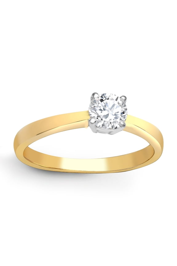 18ct Gold Jewelco London 1ct Diamond Solitaire Engagement Ring