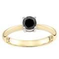 thumbnail image 1 of 18ct Gold Jewelco London Round 1/2ct Diamond 4 Claw Solitaire Engagement Ring, 1 of 5