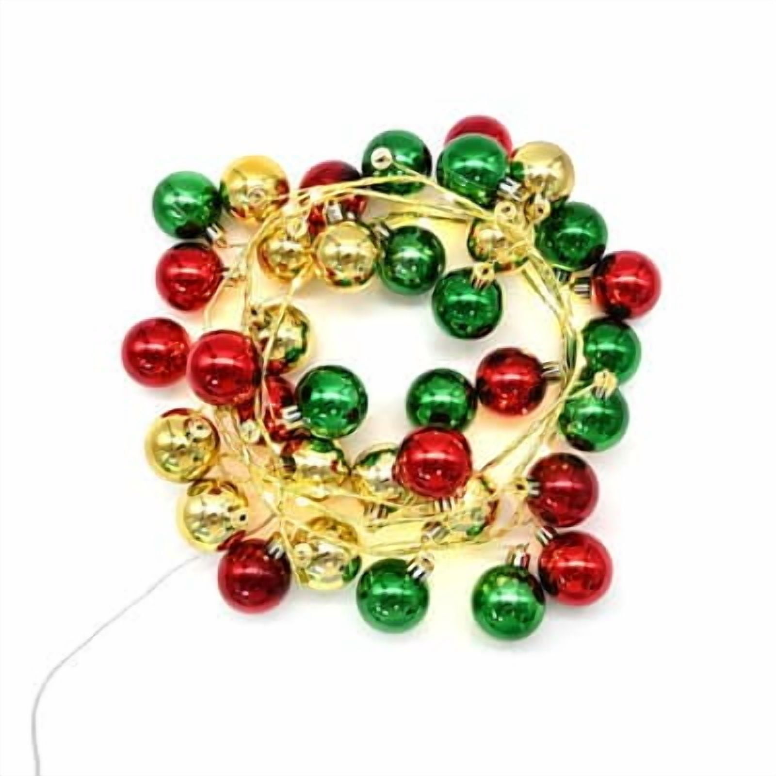 18ct. Warm White LED Ornament String Lights by Ashland - Holiday and Christmas Home Decor