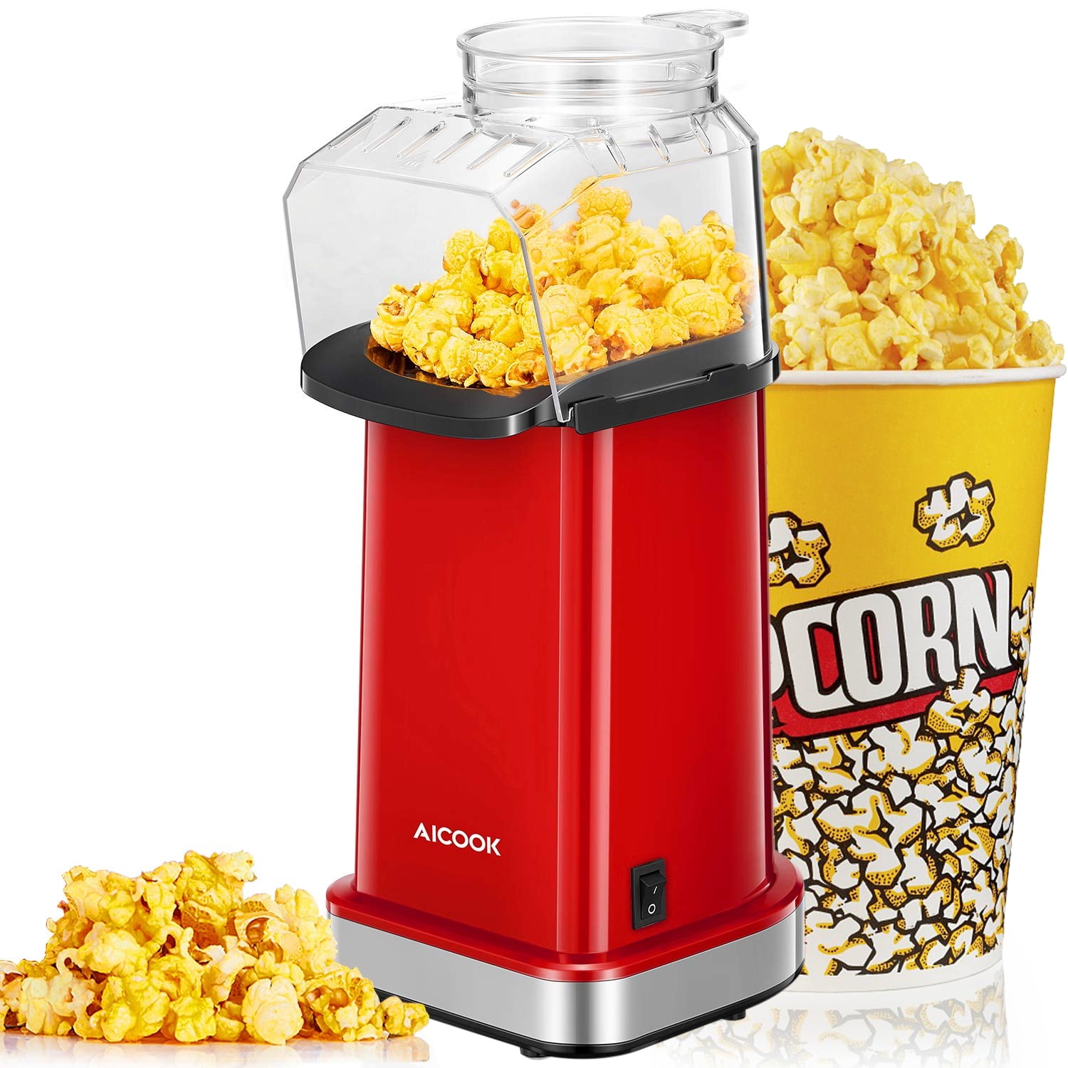 Hot Air Electric Popcorn Popper Maker For Home - Brilliant Promos