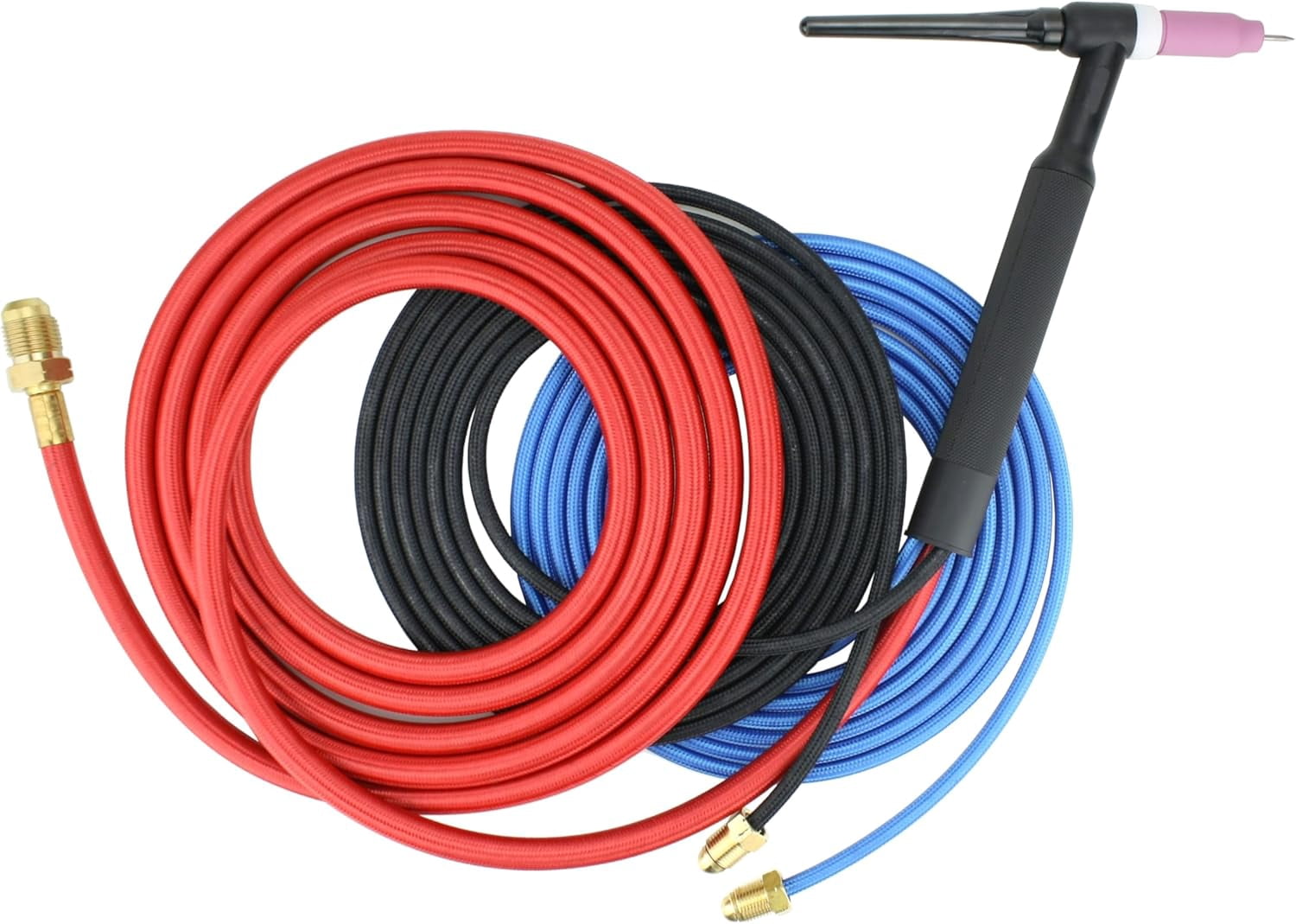 18V Series - 350 Amp - Water Cooled - TIG Torch With Valve - 12.5 Feet 3-Piece Cable - Dinse 35