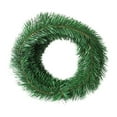 thumbnail image 1 of 18ft Christmas Wreath Norfolk Artificial Christmas Wreath Holiday Wreath with Natural Rice Green Vine and Soft Fuzzy for Festive Holiday Fall Wreaths for Front Door Home Decor Christmas Decorations, 1 of 8
