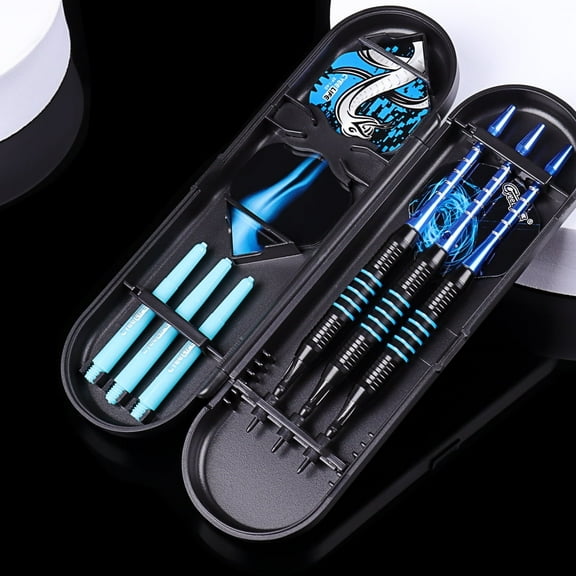 18g Soft Tip Darts Set, Professional Plastic Tip Darts with Storage Box for Electronic Dartboard Games