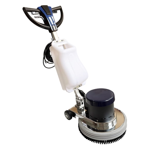 18in Floor Scrubber Buffer Polisher Commercial Floor Washing Cleaning Machine 110V with Water Tank