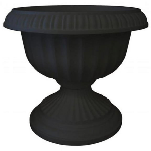 18in Grecian Urn Black