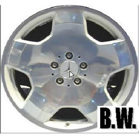 18in Wheel for Mercedes-Benz S550 07-07 Silver Grade B Alloy Rim