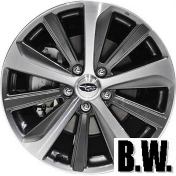 18in Wheel for SUBARU LEGACY 2015-2019 CHARCOAL Reconditioned Alloy Rim