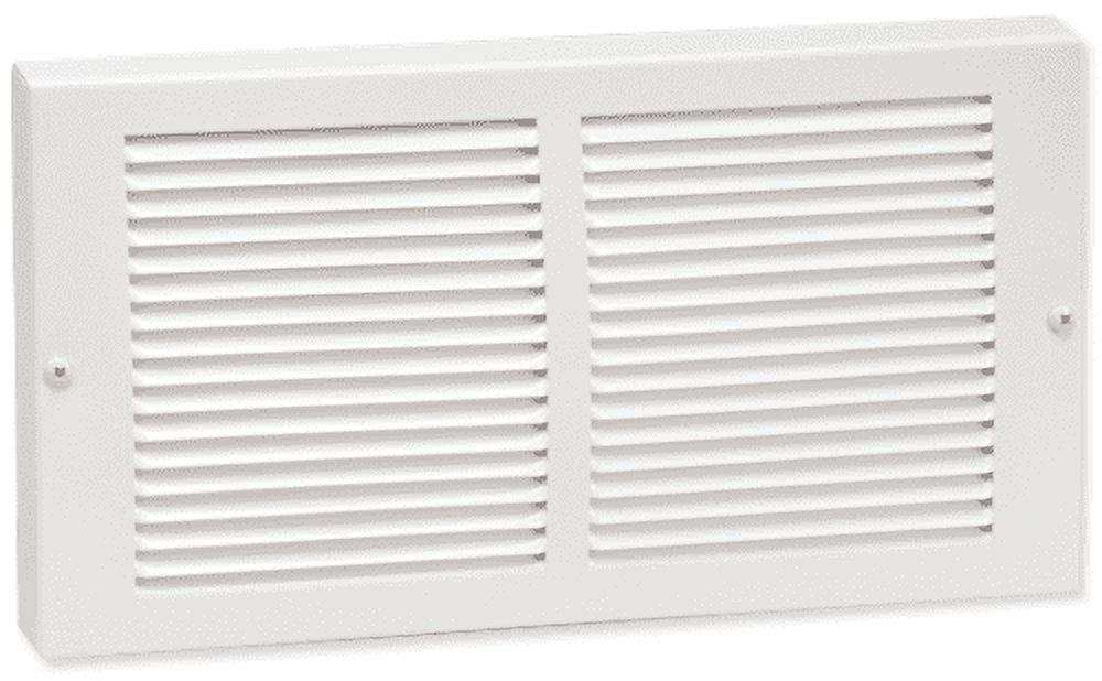 Imperial White Steel Rectangular Baseboard Return Grille 18x8 - Walmart.com