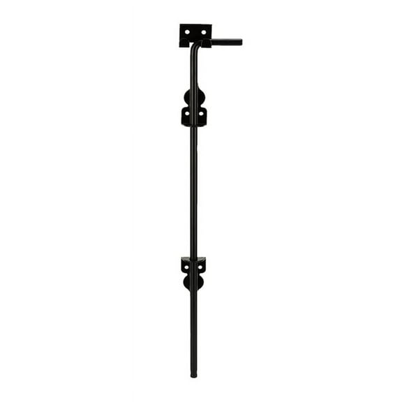 18inch Cane Bolt Heavy Duty Gate Drop Rod, Hardware Ground Latch Gate Stopper Gate Hardware, Cane Bolts for Wood Fences