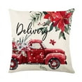 18inch Merry Christmas Cushion Cover Pillowcase 2024 Christmas