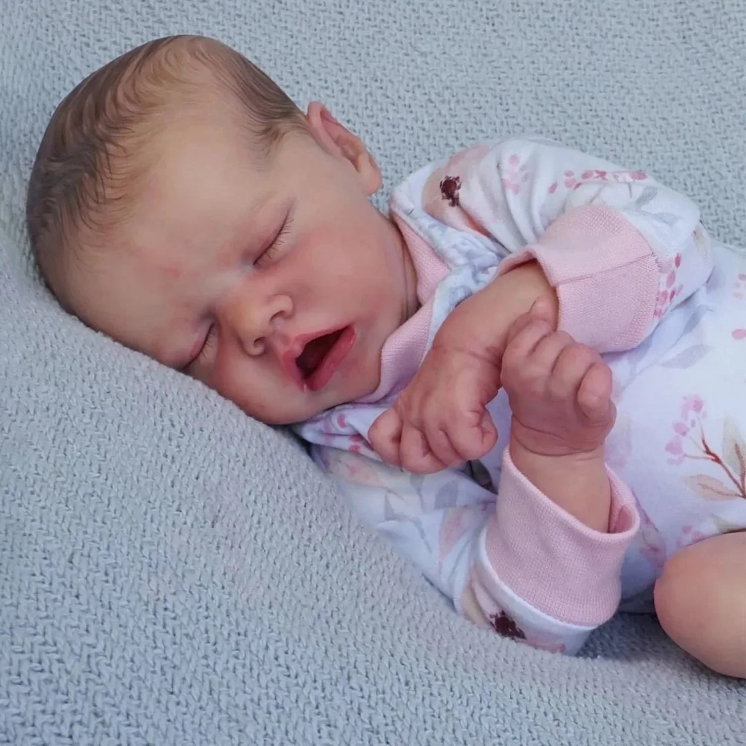 18inch Reborn Baby Doll Lifelike TWINA TWINB Popular Cuddly Full  Body Vinyl Silicone Doll High Quality Hand Paint Collectible Art Doll