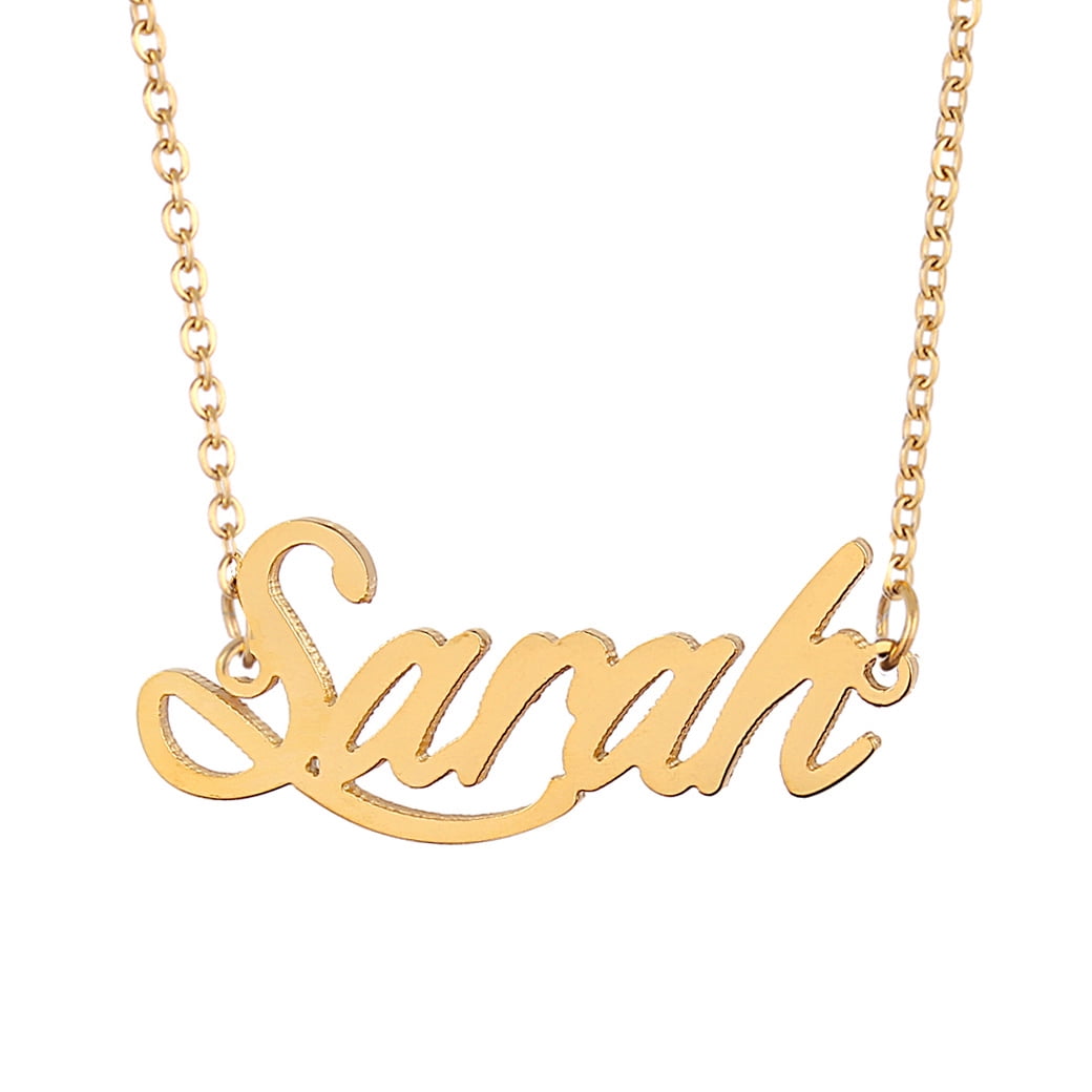 Sarah sale name pendant