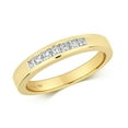 thumbnail image 1 of 18k Gold Women Diamond Ring Princess Cut 0.50 Carat GH - SI2, 1 of 1