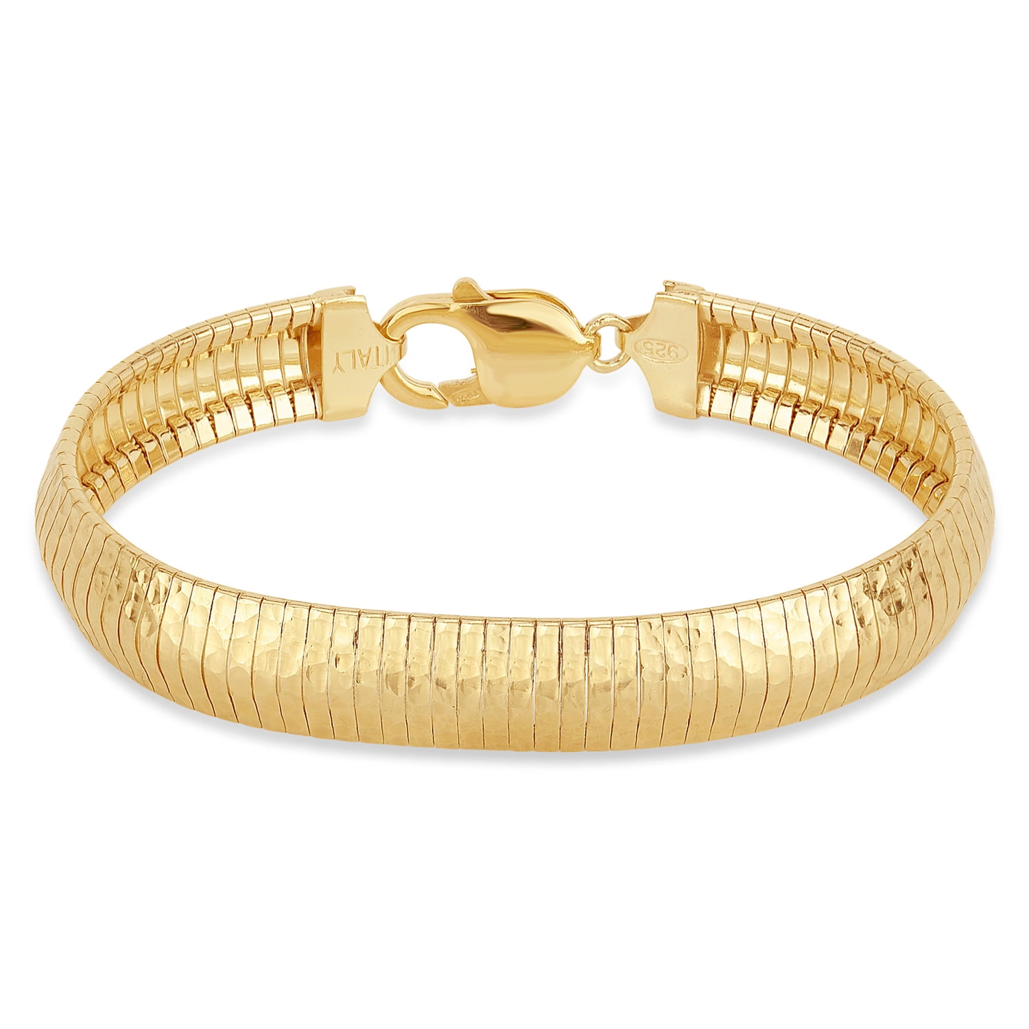 Sterling silver omega clearance bracelet