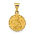 thumbnail image 1 of 18k Our Lady of Perpetual Help Medal Pendant in 18k Yellow Gold, 1 of 3