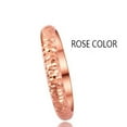 thumbnail image 1 of 18k Pure Gold Ring Rose White Unisex Men Women Lover Wedding Engagement Fine Jewelry Girl Miss Gift 2020  Hot Sale drop shipping, 1 of 2