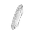 thumbnail image 1 of 18k White Gold 2.5mm Slight Court Comfort Women Eternity Diamond Wedding Band/Ring Brilliant Cut 0.60 Carat G - VS, 1 of 3