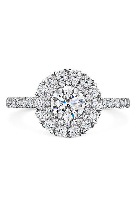 18k White Gold IGI / GIA Certified Lab Grown Diamond 1.00 Ct Women Ring Sizable