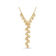 thumbnail image 1 of 18kt Gold Over Sterling Silver Puff Heart Necklace, 18", 1 of 1