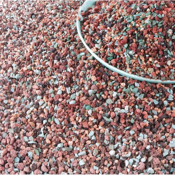 18lb Mix Horticultural Lava Rock Pebbles Pumice Potting Soil Amendment Succulent Cactus Bonsai Gritty Rock Decorative Gravel Plant Drainage Volcanic Rock for Aquarium Fairy Gardening Top Dressing