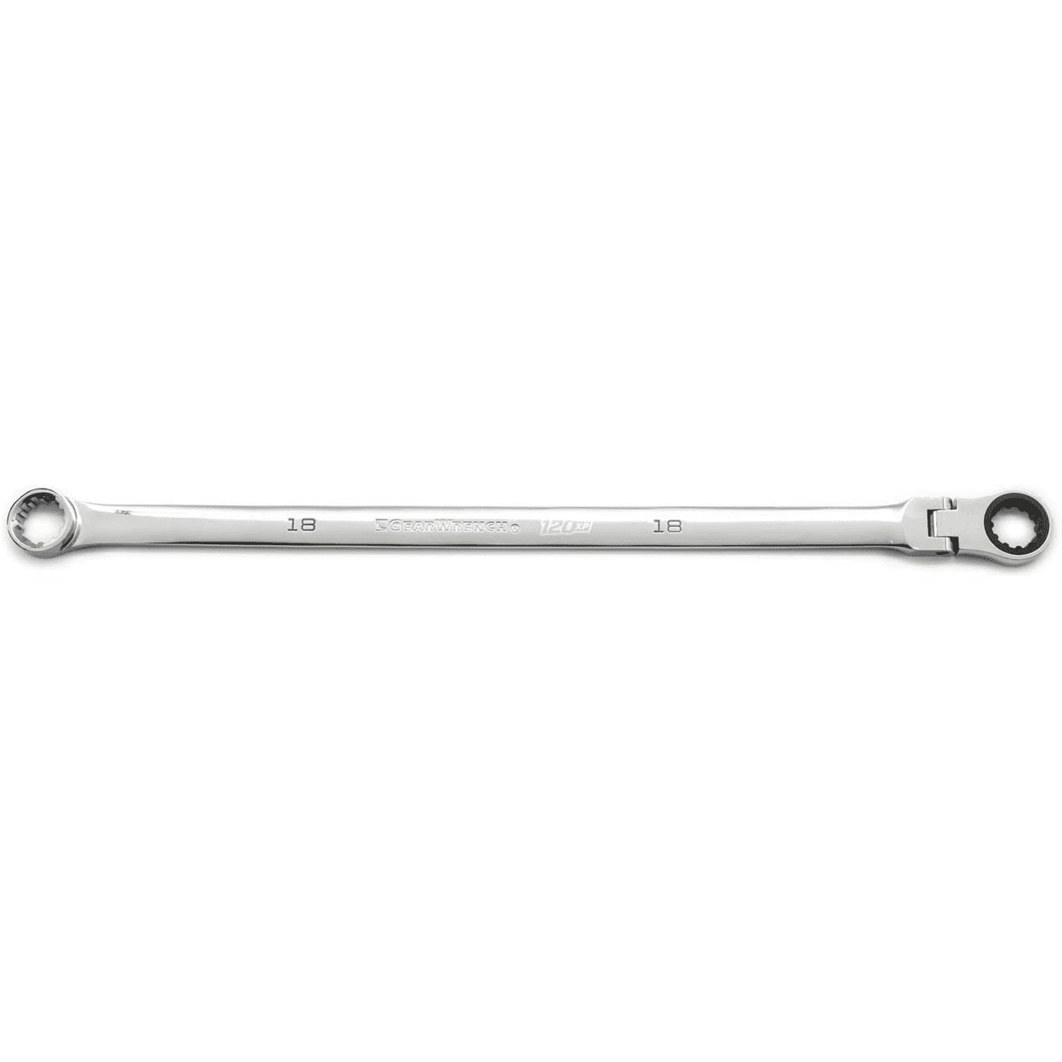 18mm 120 XP Universal Spline XL Flex Ratchet Wrench - Walmart.com