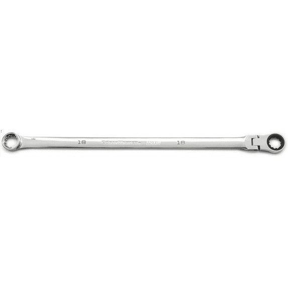 18mm 120 XP Universal Spline XL Flex Ratchet Wrench