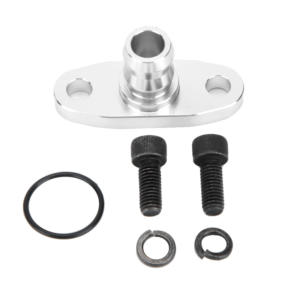 18mm Billet Turbo Oil Drain Return Flange Adapter For T3 T4 T3T4 T70 18mm-billet-turbo-oil-drain-return-flange-adapter-for-t3-t4-t3t4-t70