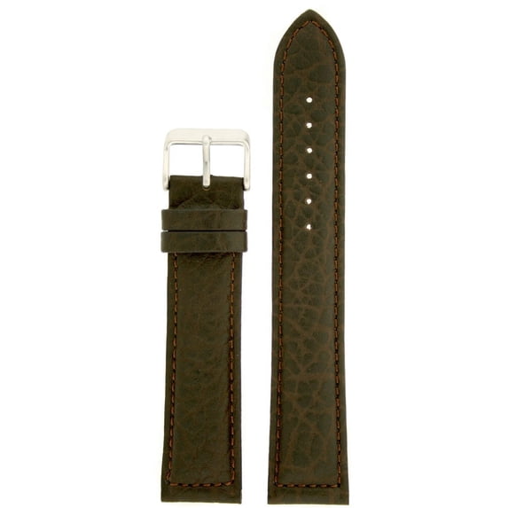 18mm Extra Long Watch Band XXL Genuine Leather Padded