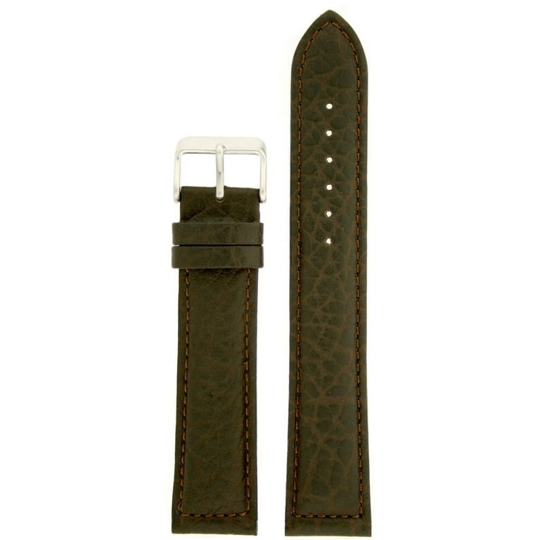 18mm Extra Long Watch Band XXL Genuine Leather Padded Walmart