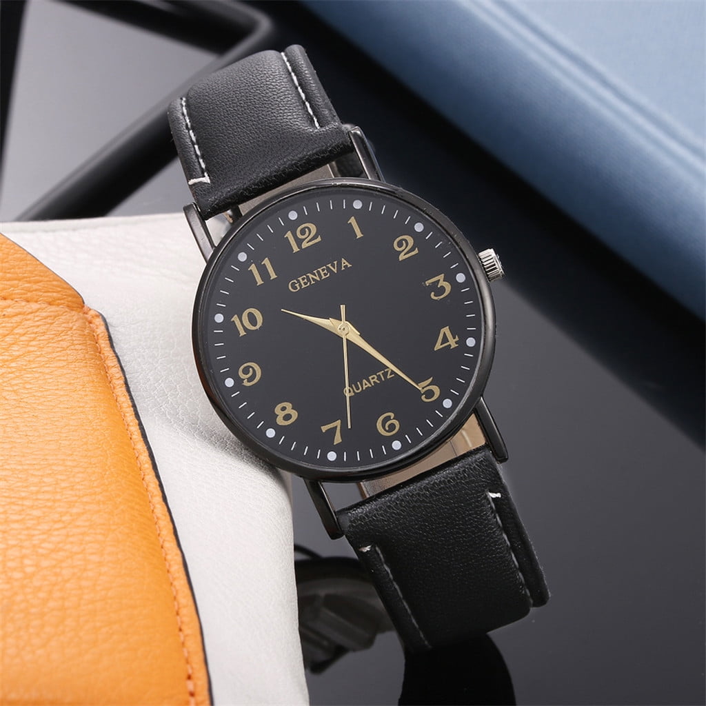 Ladies watch with large numbers sale