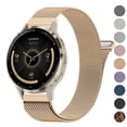 thumbnail image 1 of 18mm Metal Magnetic Bands for Garmin Venu 3S / Venu 4 41mm / Venu 2S / Vivoactive 4S / Vivomove 3S / Forerunner 265s/255s Watch Bands, Stainless Steel Metal Replacement Wristband Strap for Women Men, 1 of 7