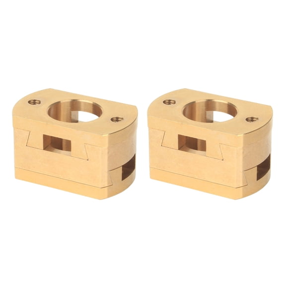 18mm Oldham Coupling Brass T8 Z-Axis Screw Hot Bed Coupler Replacement