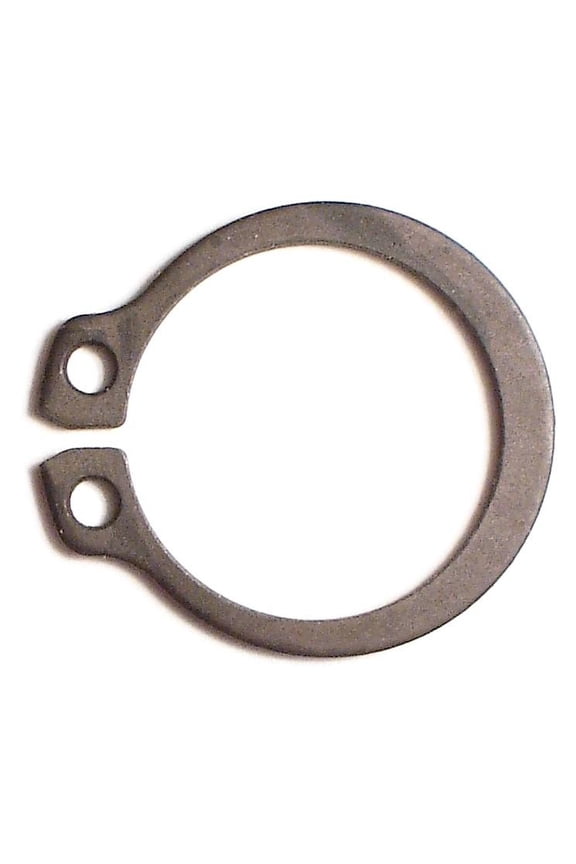 18mm Plain Steel External Retaining Rings (6 pcs.)