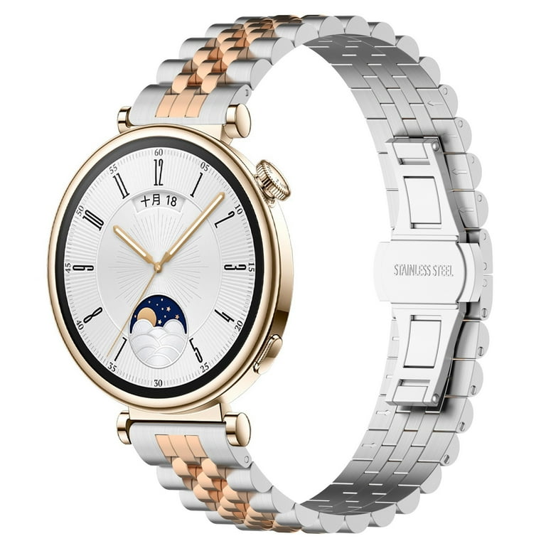 18mm Stainless Steel Metal Strap With Superior Durability And Stylish Compatible With Smartwatch Mens Watch Large Face Boys without Time Nice for Men Walmart