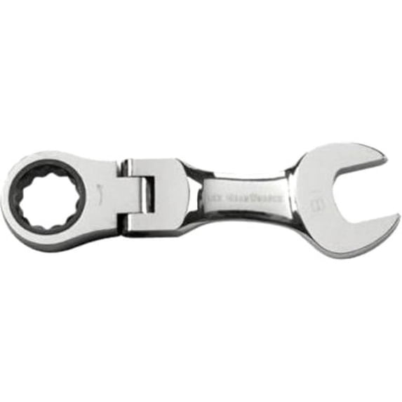 18mm Stubby Flex Comb. Ratcheting Wrench