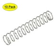 thumbnail image 1 of 18mm x 1.6mm x 100mm 304 Stainless Steel Compression Spring 66.4N Load Capacity 10Pcs, 1 of 5