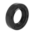 thumbnail image 1 of 18mm x 30mm x 7mm Rubber Black Double Lip TC Oil Shaft Seal for Car Automobile, 1 of 5