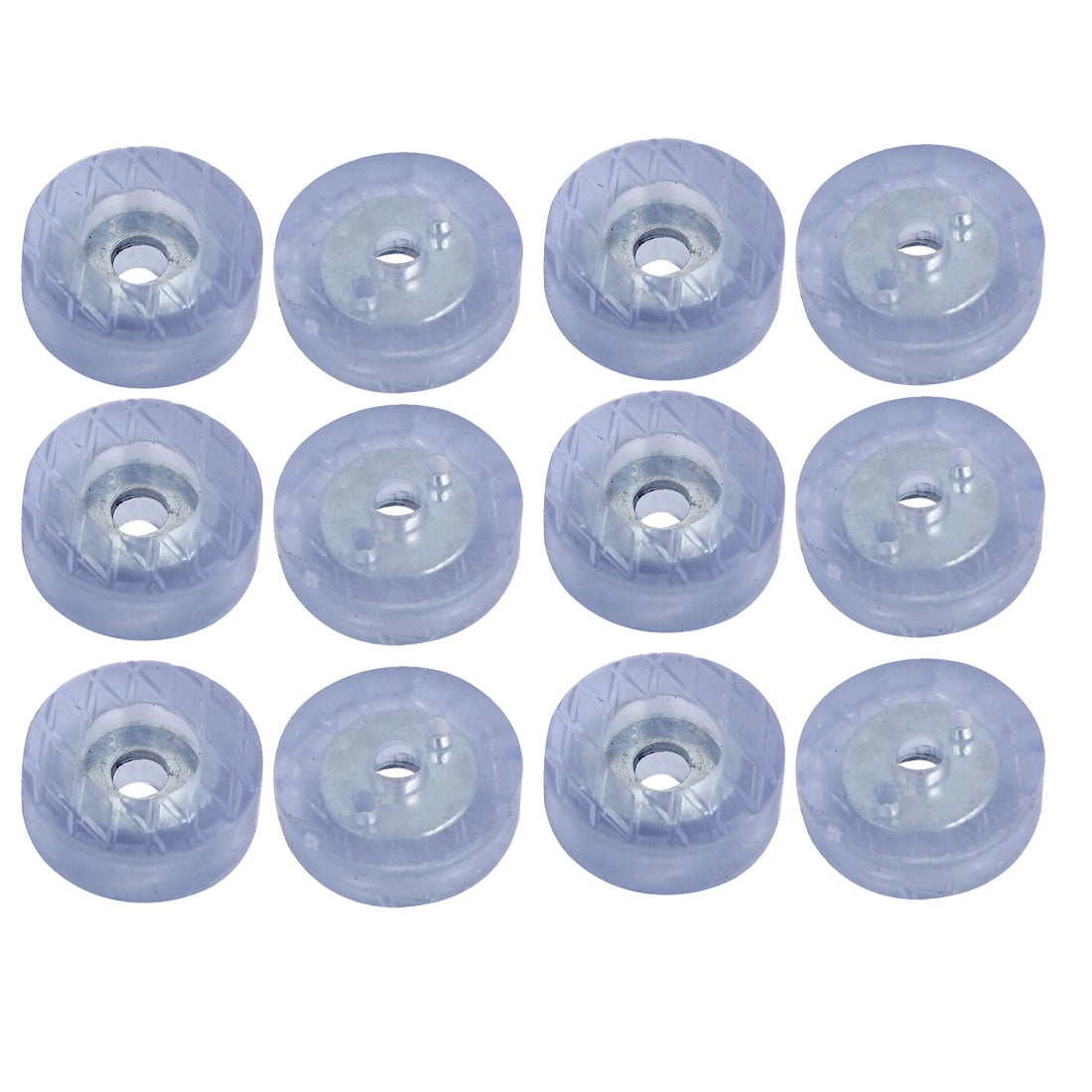 18mmx7mm Rubber Round Shape Anti-slip Furniture Foot Protectors Pads