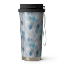 18oz Double Drinking Coffee Mug – Vacuum Insulated Stainless Steel Travel Cup with Leakproof Lid, 316 Steel Thermos Tumbler for Hot & Cold Beverages