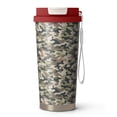 thumbnail image 1 of 18oz Double Drinking Coffee Mug – Vacuum Insulated Stainless Steel Travel Cup with Leakproof Lid, 316 Steel Thermos Tumbler for Hot & Cold Beverages, 1 of 7