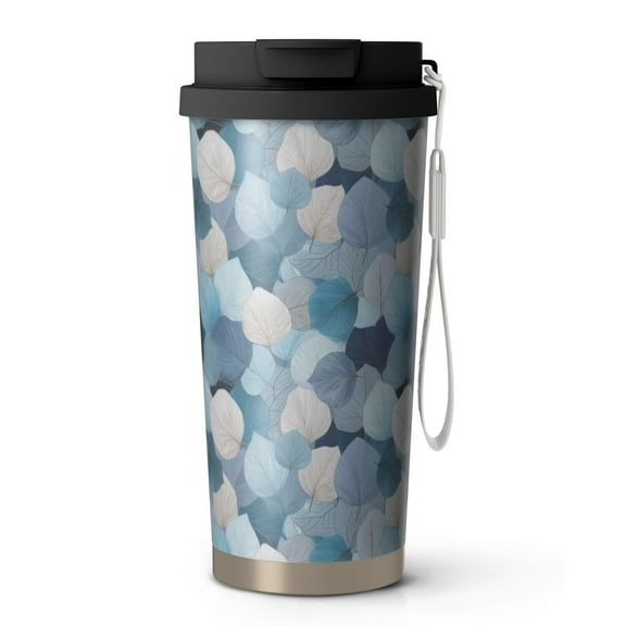 18oz Double Drinking Coffee Mug – Vacuum Insulated Stainless Steel Travel Cup with Leakproof Lid, 316 Steel Thermos Tumbler for Hot & Cold Beverages