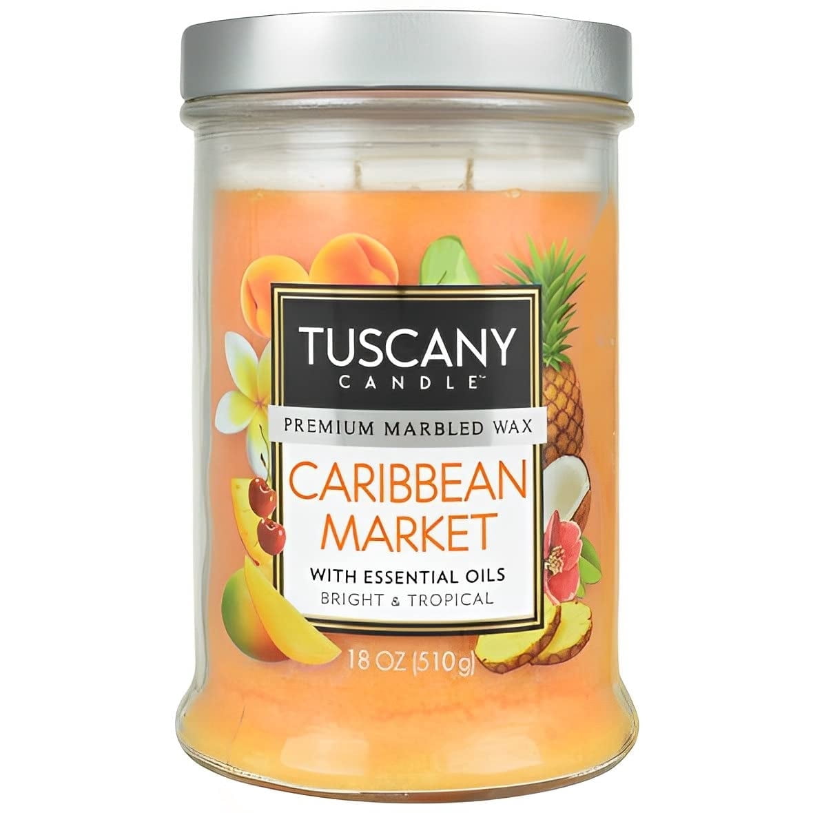 Caribbean Market® Long-Lasting Scented Jar Candle (18 oz)
